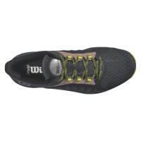 Chaussures Wilson Hurakn Pro Black Lime Green  Offre - Pas cher