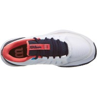 Zapatillas Wilson Intrigue Tour Clay Blanco Azul Marino Mujer  Oferta + Barato