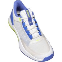 Wilson Intrigue Tour Padel Blanc Bleu Baskets Femme  Offre - Pas cher
