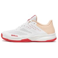 Chaussures Femme Wilson Kaos Stroke 2.0 White Coral  Offre - Pas cher
