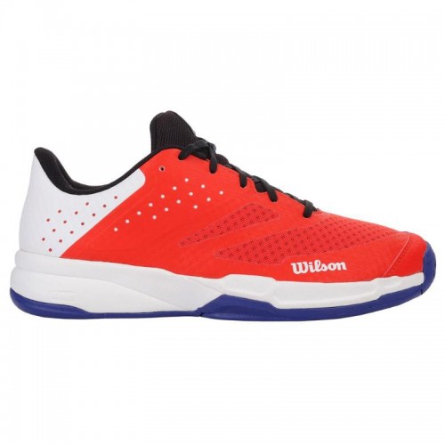 Zapatillas Wilson Kaos Stroke 2.0 Blanco Naranja Azul Zapatillas Wilson Kaos Stroke 2.0 Blanco Naranja Azul
