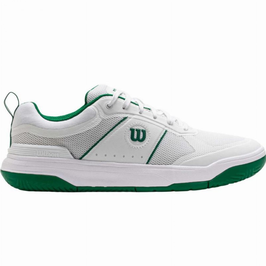 Baskets Wilson Pickleball Pro Blanc Vert  Offre - Pas cher
