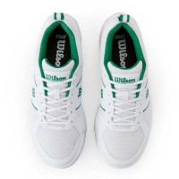 Baskets Wilson Pickleball Pro Blanc Vert  Offre - Pas cher