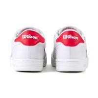 Wilson Pro Staff 87 Mesh Blanc Rouge Baskets  Offre - Pas cher