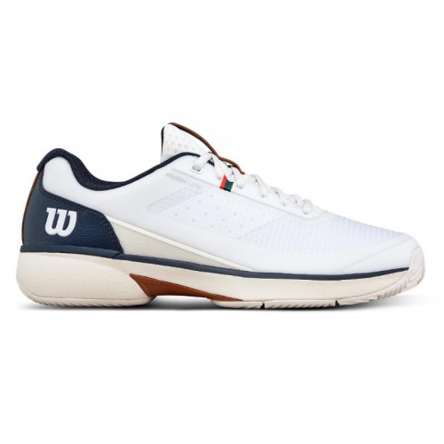 Scarpe da ginnastica Wilson Rush Lite 5 Clay White