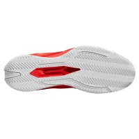 Zapatillas Wilson Rush Pro 4.5 Clay Rojo Blanco  Oferta + Barato