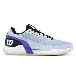 Wilson Rush Pro 5 Padel Gray Purple Sneakers