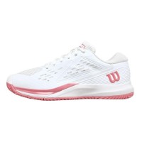 Zapatillas Wilson Rush Pro Ace Blanco Rosa Junior