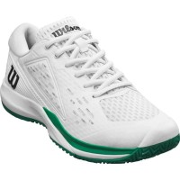 Wilson Rush Pro Ace White Green Junior baskets
