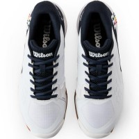 Zapatillas Wilson Rush Pro Ace Clay Blanco Azul Marino  Oferta + Barato