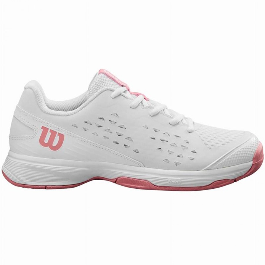 Tênis Wilson Rush Pro L Branco Malva Junior  Oferta + Barato