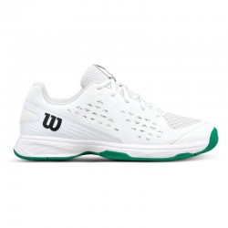 Zapatillas Wilson Rush Pro L Blanco Verde Junior