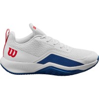 Zapatillas Wilson Rush Pro Lite Blanco Azul Rojo  Oferta + Barato