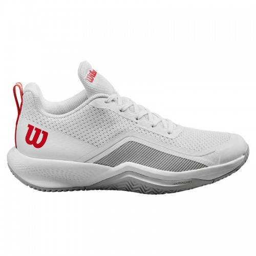 Wilson Rush Pro Lite Branco Pérola Sapatos Azuis